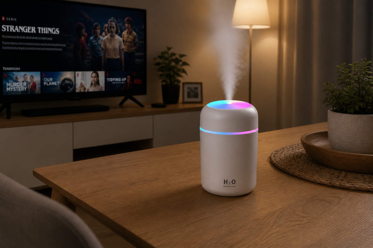 Humidificador LED