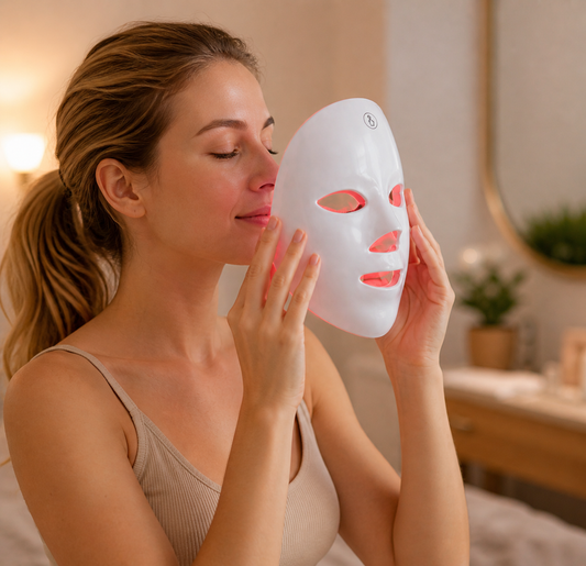 Máscara facial LED
