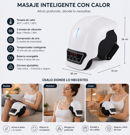 Masajeador de Rodillas con vibración